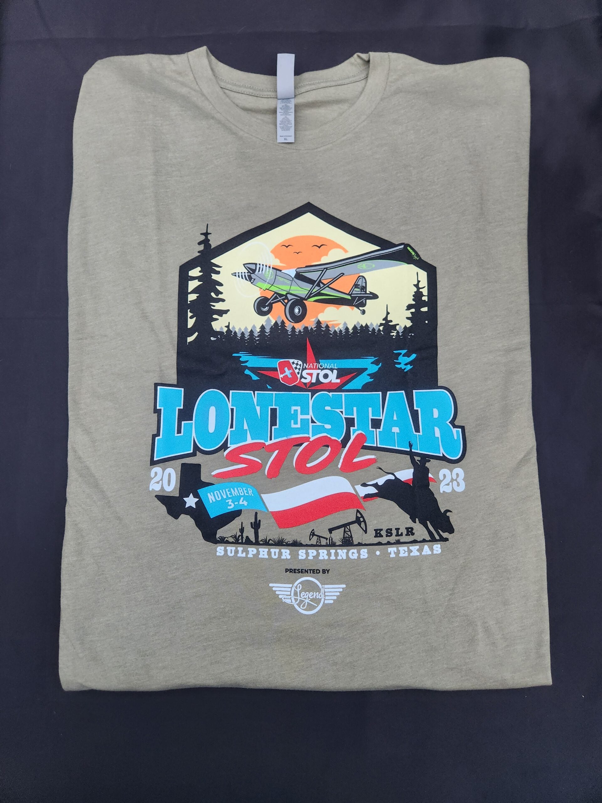 Lonestar STOL 2023 Event Shirt
